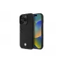 BMW Signature Leather Hardcase mit Kartenfach für Apple iPhone 16 Pro Max 6,9 Zoll Schwarz