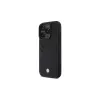BMW Signature Leather Hardcase mit Kartenfach für Apple iPhone 16 Pro Max 6,9 Zoll Schwarz