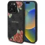 Guess GUHMP16XP4ROPEMCK iPhone 16 Pro Max 6,9 Zoll Black Hardcase 4G Flowers Print MagSafe