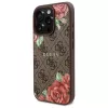 Guess GUHMP16XP4ROPEMCW iPhone 16 Pro Max 6,9 Zoll Hardcase Braun 4G Flowers Print MagSafe