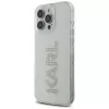 Karl Lagerfeld IML Rhinestones Logo Case für iPhone 16 Pro, Transparent