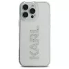 Karl Lagerfeld KLHCP16XHKLSTDCT Hard Case für iPhone 16 Pro Max 6,9 Zoll Transparent mit Strass-Logo