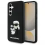 Karl Lagerfeld KLHCS24FE3DRKCNK S24 FE S721 schwarz/schwarz hardcase 3D Rubber Karl&Choupette