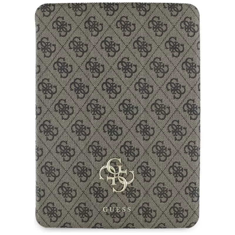 Guess GUFC11PM24PS4SGW iPad Pro 11 M4 2024 / M5 2025 Braun Magnetisch 4G Big Logo Folio Case