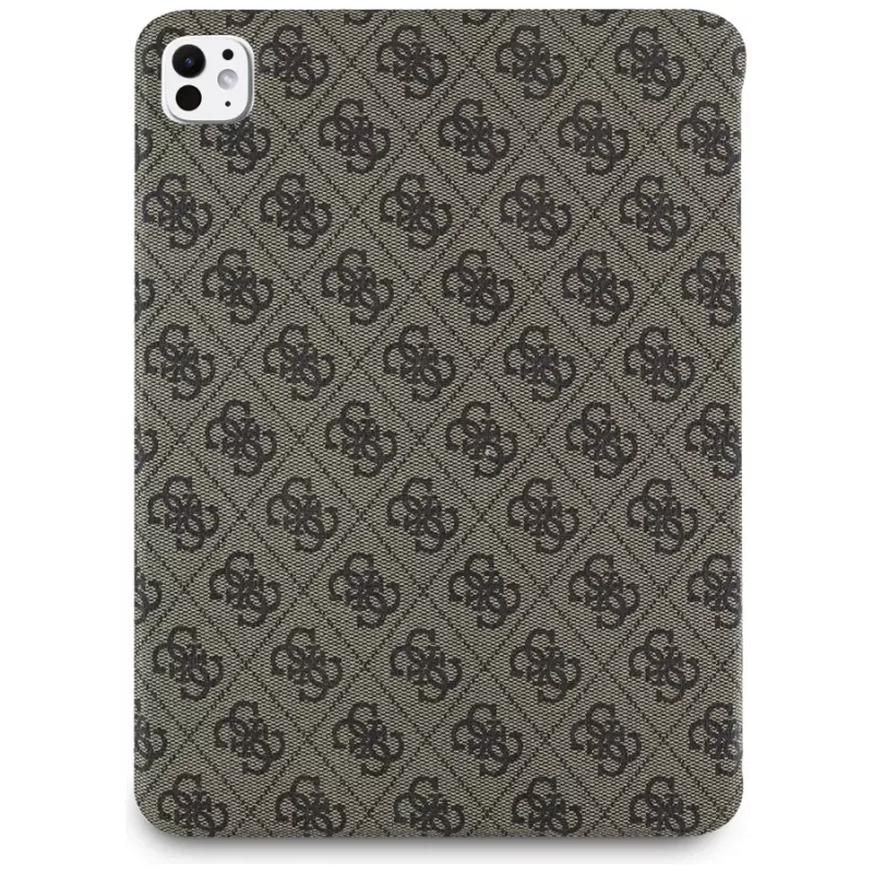 Guess GUFC11PM24PS4SGW iPad Pro 11 M4 2024 / M5 2025 Braun Magnetisch 4G Big Logo Folio Case