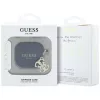 Guess Silicone 4G Charm Case für AirPods 4 - Schwarz