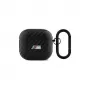 BMW BMA4CMPUCA AirPods 4 Cover Black PU Carbon M Collection
