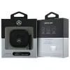 Mercedes-Benz MEA4CSLBK AirPods 4 Hülle Schwarz Leder Metall Logo