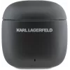 KARL LAGERFELD Metal Printed Logo TWS Earbuds mit ANC/ENC - Schwarz