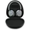 Karl Lagerfeld Saffiano Elongated Bluetooth ANC Over-Ear Kopfhörer Grau