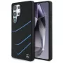 MERCEDES-BENZ Silicone Contrasted Curves MagSafe Case für Samsung Galaxy S25 Ultra Schwarz