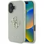 Guess Grained Big 4G Logo Small Classic Back Cover für iPhone 16 - Grün