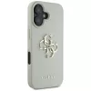 Guess Grained Big 4G Logo Small Classic Back Cover für iPhone 16 - Grün