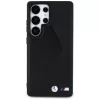 BMW Leder Oversized Stripes MagSafe Case für Samsung Galaxy S25 Ultra Schwarz