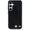 BMW Leather Oversized Stripes MagSafe Case für Samsung Galaxy S25 Schwarz