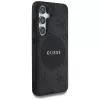 Guess 4G Round Patch Classic Logo MagSafe Case für Samsung Galaxy S25+ (Schwarz)