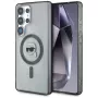 KARL LAGERFELD Button Karl Head Printed Logo MagSafe Case für Samsung Galaxy S25 Ultra Schwarz
