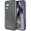 Karl Lagerfeld Rhinestones Karl Head Logo Case für Samsung Galaxy S25 (Schwarz)