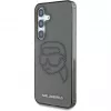Karl Lagerfeld Rhinestones Karl Head Logo Case für Samsung Galaxy S25 (Schwarz)