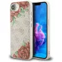 Guess 4G Flowers Print MagSafe Case für iPhone 16e / 17e Pink