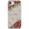Guess 4G Flowers Print MagSafe Case für iPhone 16e / 17e Pink
