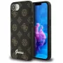Guess Peony Script Logo MagSafe Case für Apple iPhone 16e / 17e, Schwarz