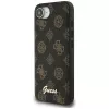 Guess Peony Script Logo MagSafe Case für Apple iPhone 16e / 17e, Schwarz
