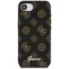 Guess Peony Script Logo MagSafe Case für Apple iPhone 16e / 17e, Schwarz