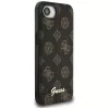 Guess Peony Script Logo MagSafe Case für Apple iPhone 16e / 17e, Schwarz