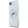 KARL LAGERFELD IML Metal Karl & Choupette Heads MagSafe Case für iPhone 16e/17e Weiß