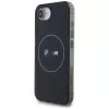 BMW IML Metal White Circle MagSafe Case für iPhone 16e / 17e Schwarz