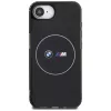 BMW IML Metal White Circle MagSafe Case für iPhone 16e / 17e Schwarz