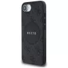 Guess 4G Circle Classic Logo MagSafe Case für iPhone 16e - Schwarz