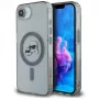 KARL LAGERFELD IML Metal Karl & Choupette Heads MagSafe Case für iPhone 16e / 17e, Schwarz