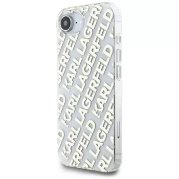 Karl Lagerfeld IML Repeat Logo Case für iPhone 16e / 17e Gold