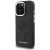 Karl Lagerfeld Initial & Metal Logo MagSafe Case für iPhone 16 Pro, Schwarz