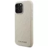 Karl Lagerfeld FW Stamped Karl MagSafe Case für iPhone 16 Pro Beige
