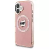 Karl Lagerfeld IML Choupette Head Logo MagSafe Case für Apple iPhone 16, Pink