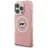 Karl Lagerfeld IML Choupette Head Logo MagSafe Case für Apple iPhone 16 Pro Max, Pink