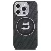 Karl Lagerfeld IML Choupette Head Logo MagSafe Case für iPhone 16 Pro, Schwarz