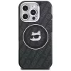 KARL LAGERFELD IML Choupette Head Logo MagSafe Case für Apple iPhone 16 Pro Max, Schwarz
