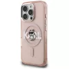 Karl Lagerfeld IML Choupette Sketch Logo MagSafe Case für iPhone 16 Pro Max, Pink
