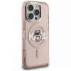 Karl Lagerfeld IML Choupette Sketch Logo MagSafe Case für iPhone 16 Pro Max, Pink