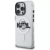 KARL LAGERFELD IML Choupette Sketch Logo MagSafe Case für iPhone 16 Pro Max, Transparent