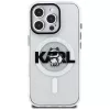 KARL LAGERFELD IML Choupette Sketch Logo MagSafe Case für iPhone 16 Pro Max, Transparent