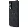 Guess 4G Ring Classic Logo MagSafe Case für Samsung Galaxy S25 Edge (Schwarz)