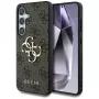 Guess Big 4G Logo Classic Logo Case für Samsung Galaxy S25+ (Braun)