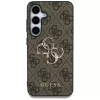 Guess Big 4G Logo Classic Logo Case für Samsung Galaxy S25+ (Braun)