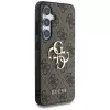 Guess Big 4G Logo Classic Logo Case für Samsung Galaxy S25+ (Braun)