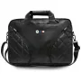 BMW Carbon Pockets & Metal Logo Laptop Backpack 16 inch Black
